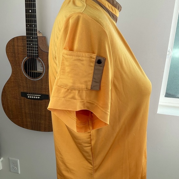 JAMIE SADOCK Snap Button GOLF Polo Henley SHIRT - Picture 13 of 14